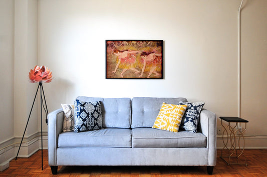 Dancers Bending Down