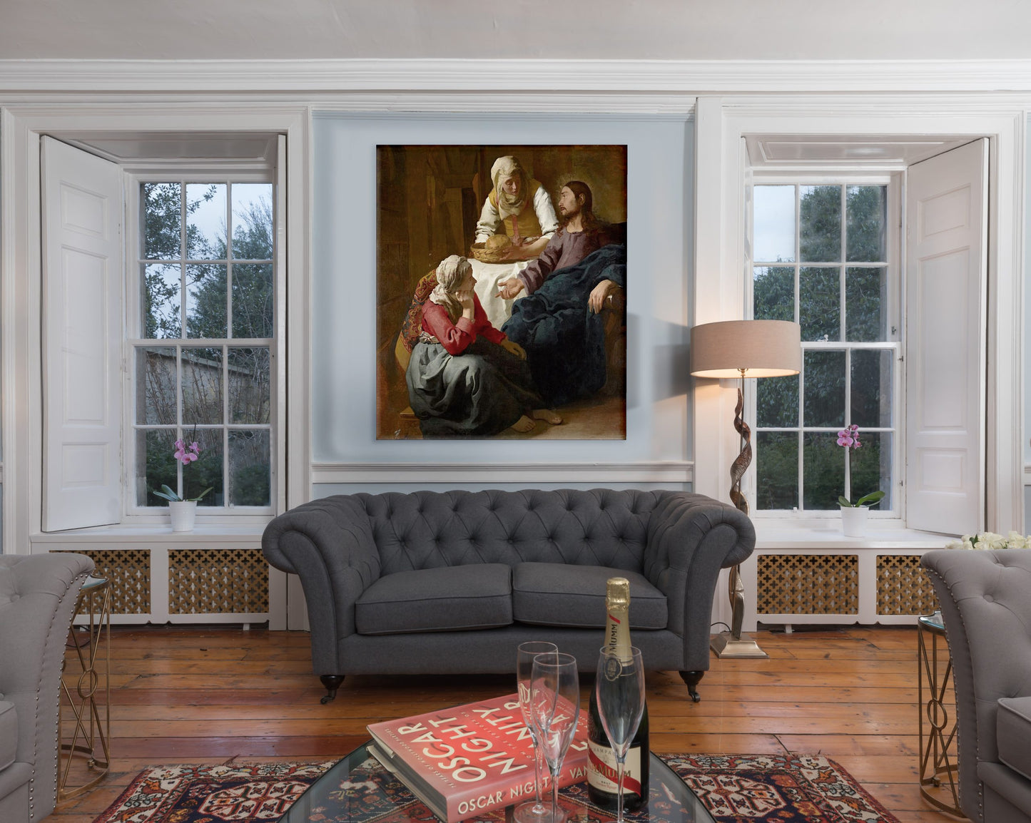 Christ in the House of Martha and Mary