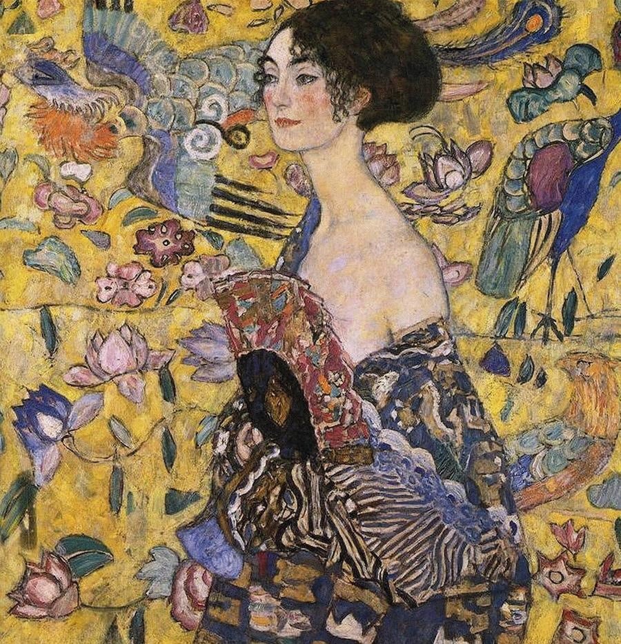 Lady with Fan
