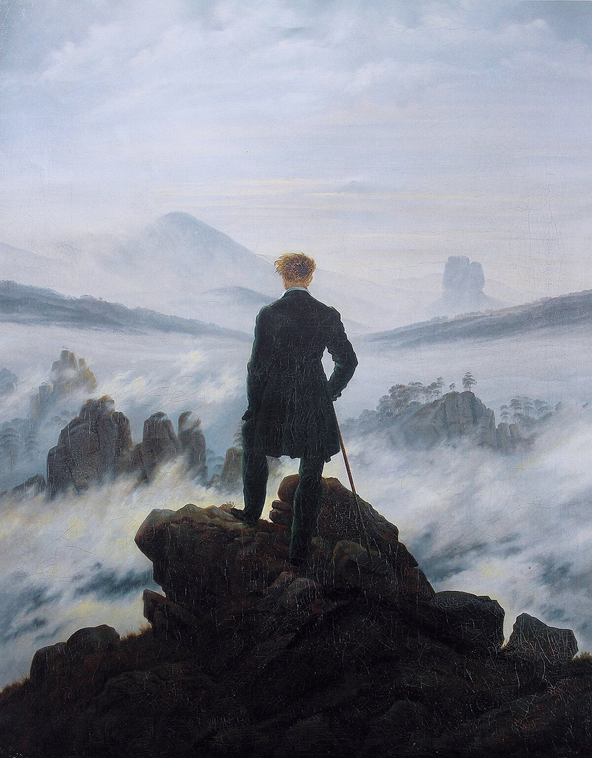 Wanderer Above a Sea of Fog