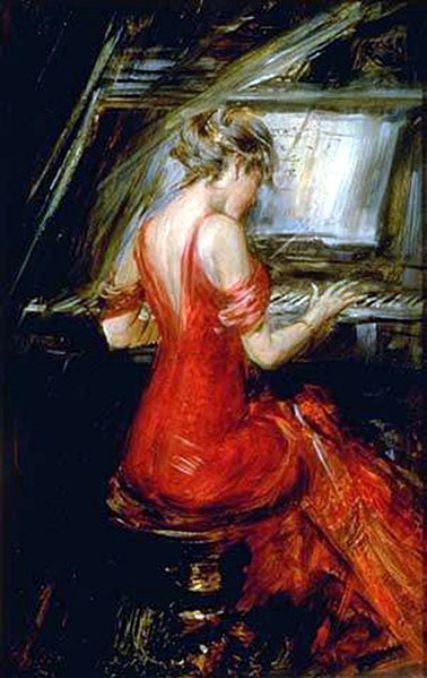 The Woman in Red