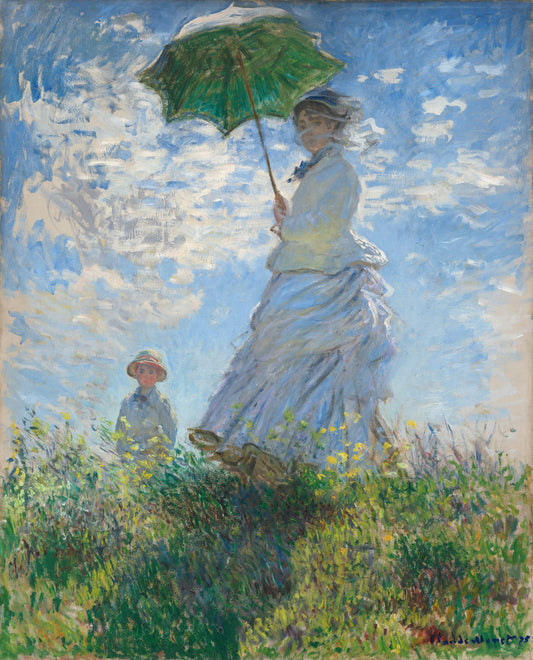 The Walk, Woman with a Parasol